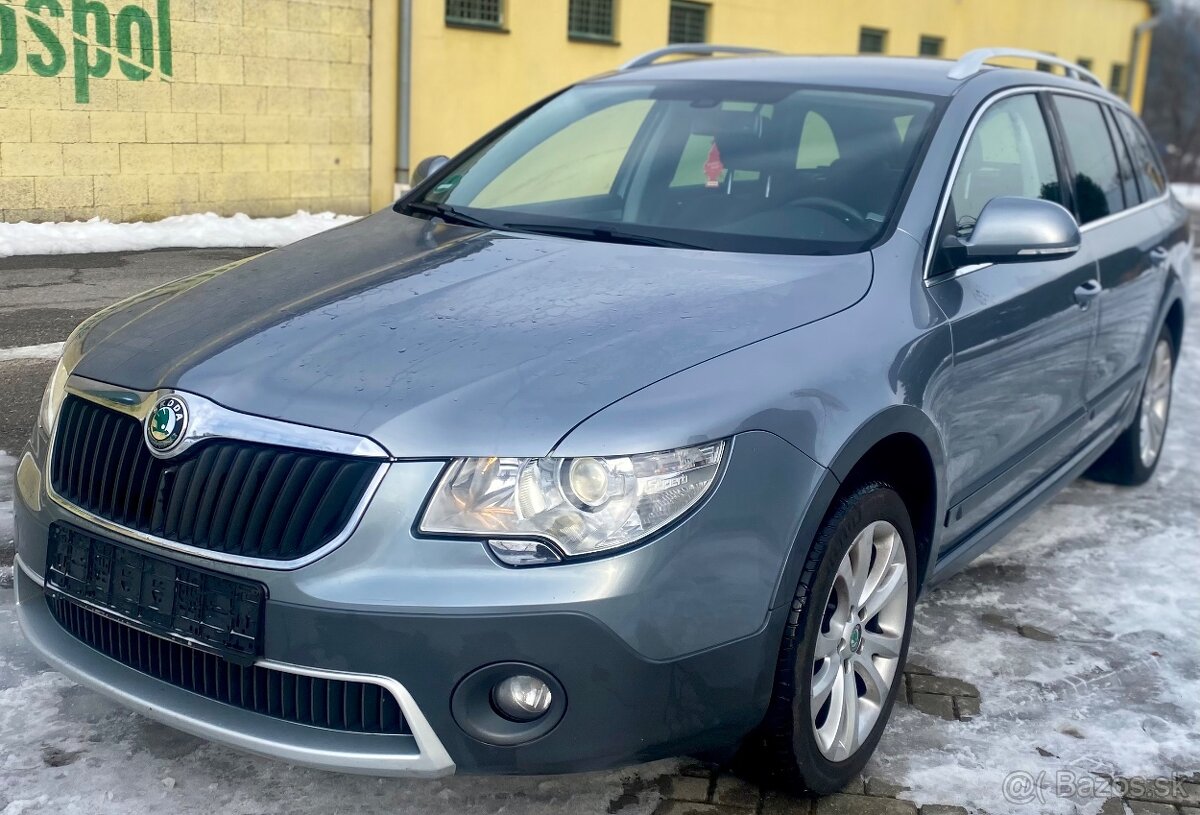 ŠKODA SUPERB 2 2.0TDI 125KW 4X4 OUTDOOR 2013