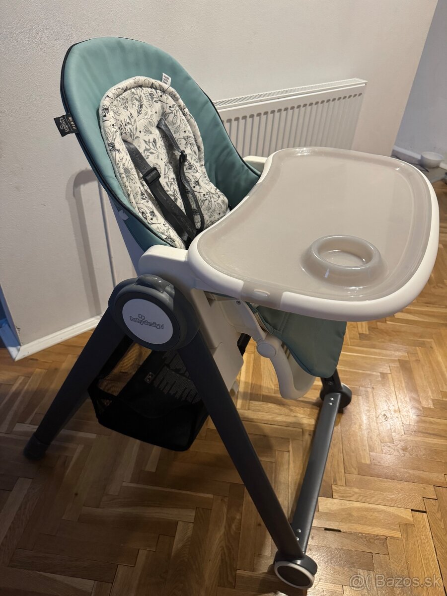 Pekná polohovateľna stolička Baby Design