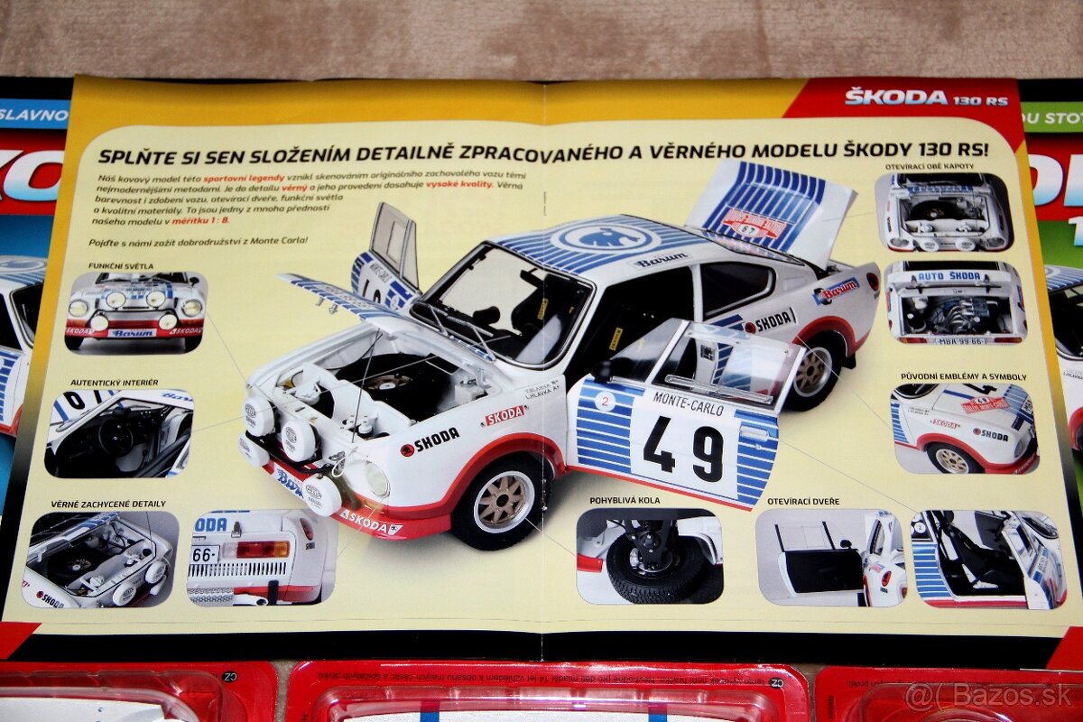 Škoda 130 RS 1977 DeAgostini 1:8