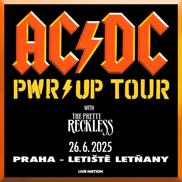 Lístok na AC/DC v Prahe 26. 06. 2025