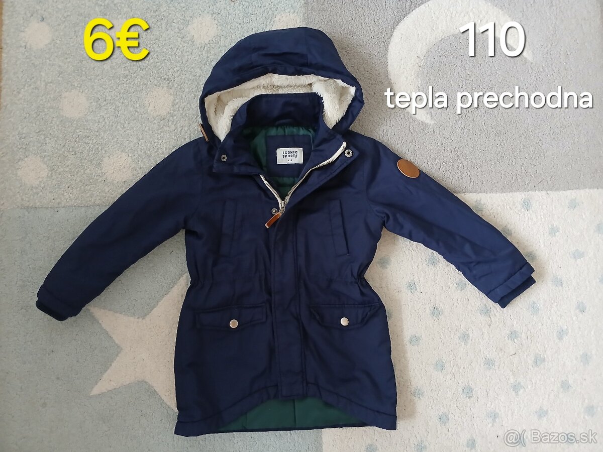 Tepla prechodna bunda 110