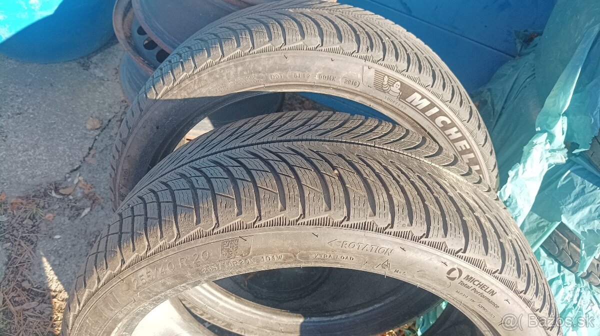 Zimné Michelin  255/40r20