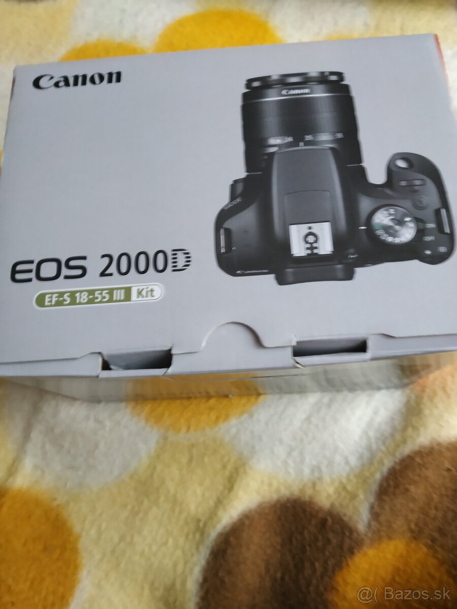 Nový Canon EOS 2000 D