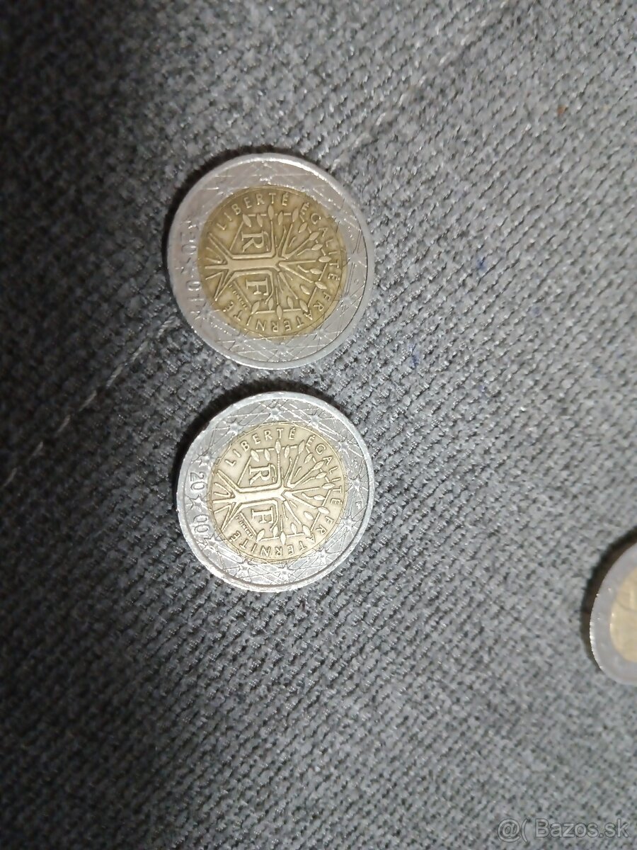 2 € euro mince