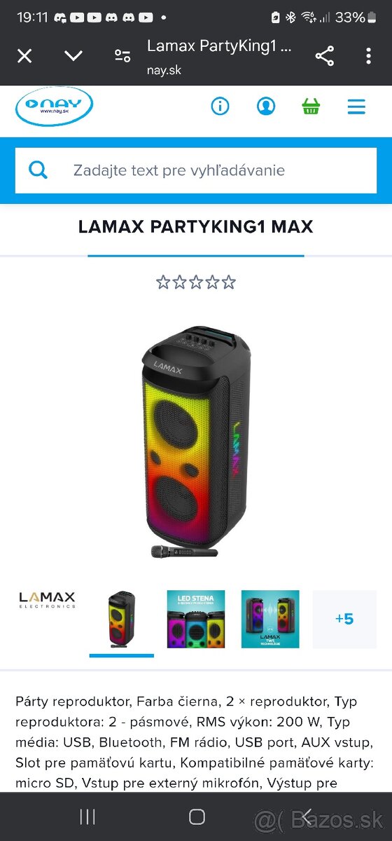 Lamax partyking1