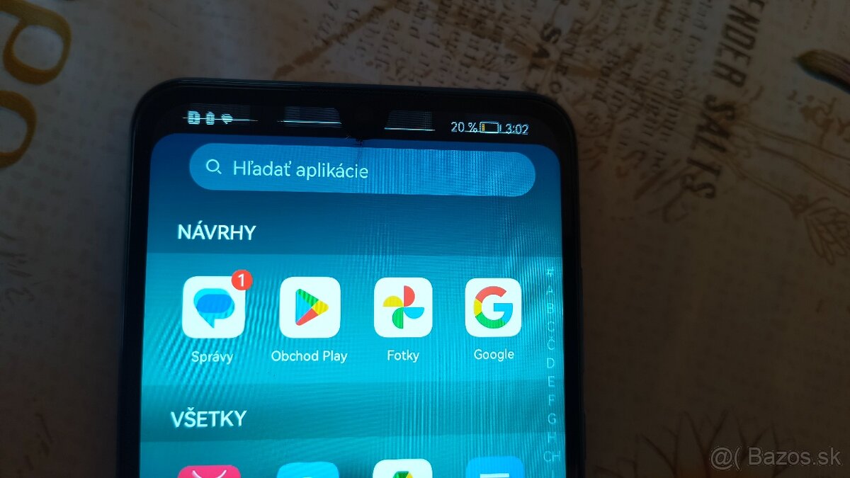 Huawei P30 lite displej