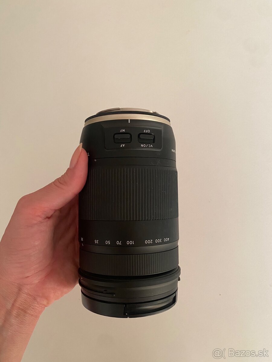 Tamron 18-400 mm pre Canon