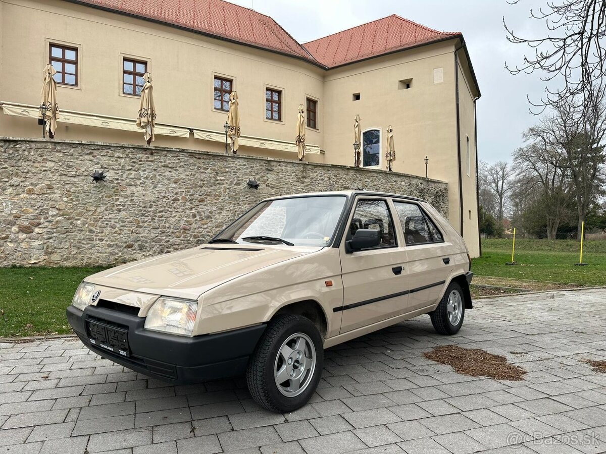 Škoda Favorit 135 v TOP nepoškodenom stave s historiou