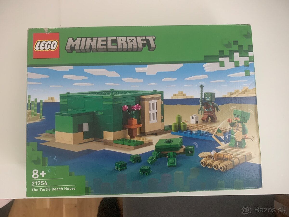 LEGO 21254  Minecraft The Turtle Beach House