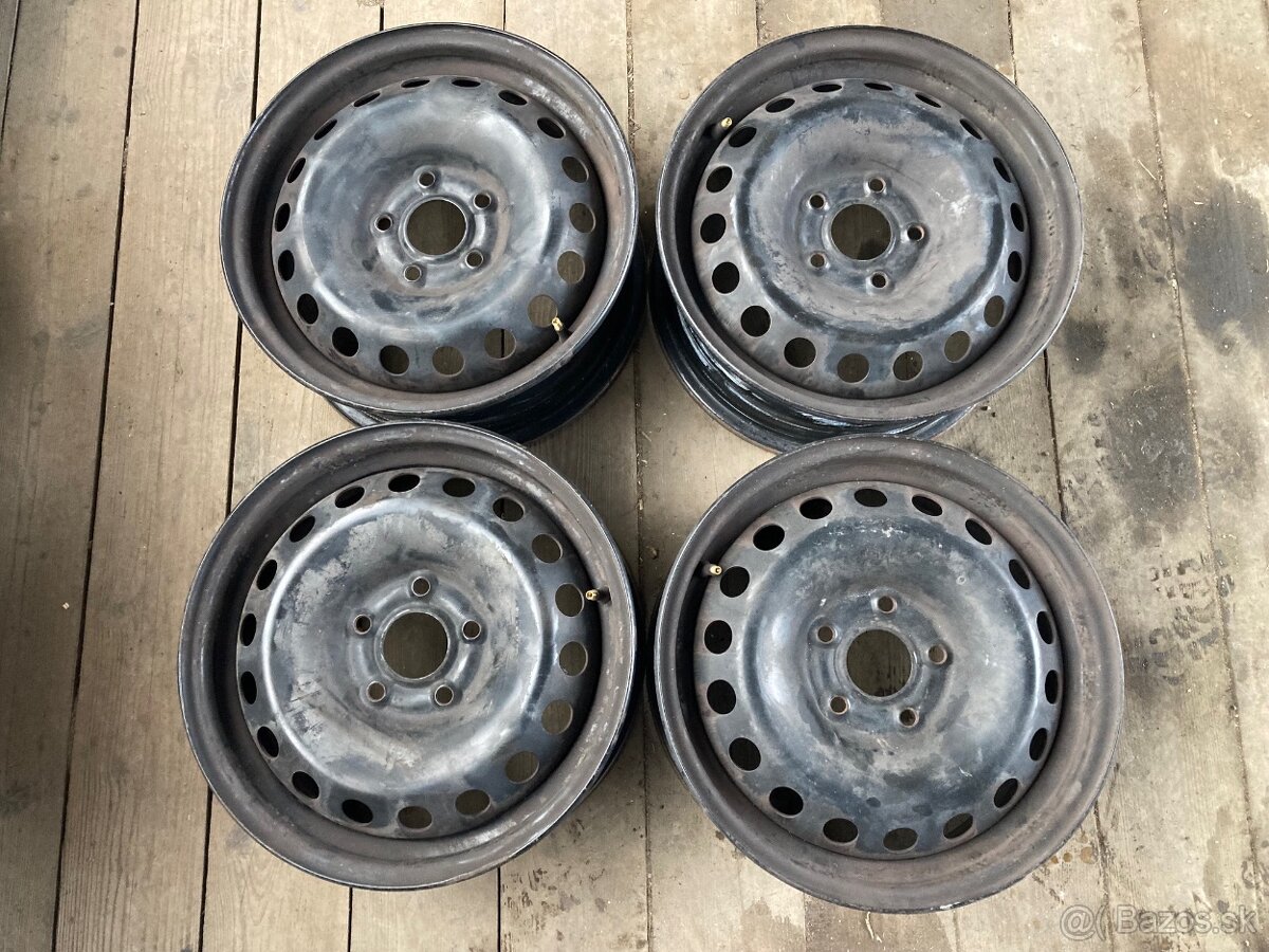 Plechové disky 6x15, 5x108x60, ET44 Renault