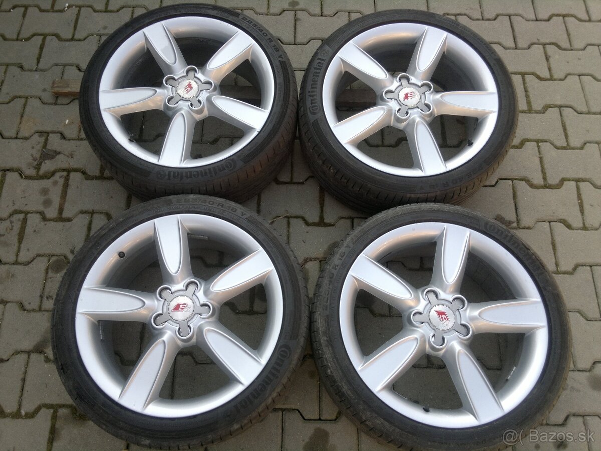 Elektrony Seat Leon 5x112 r18, letne pneu. 225/40 R18