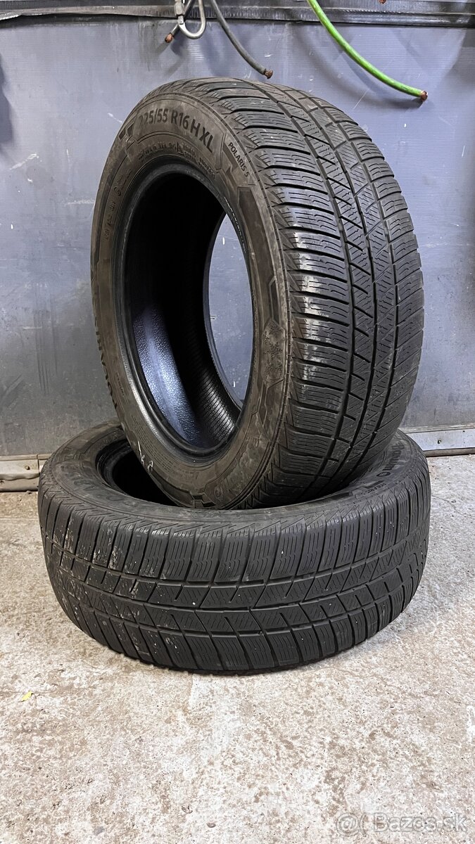 ❄️2ks zimné pneu 225/55 r16