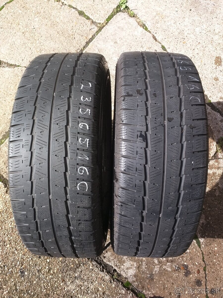 Predam 2ks zimne FALKEN 235/65 r16C