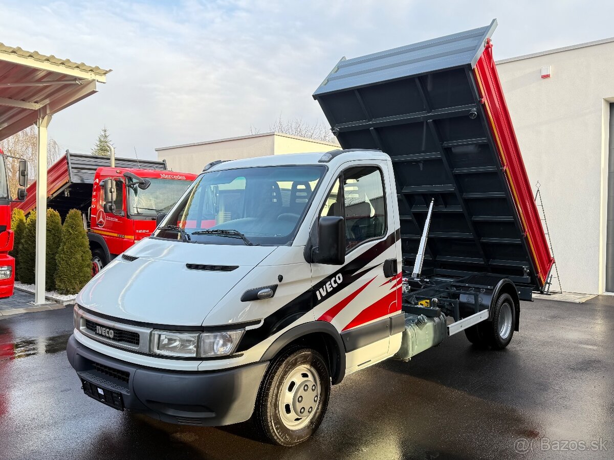 IVECO DAILY 35C14 3.0L SKLÁPAČ TROJSTRANNÝ KIPPER