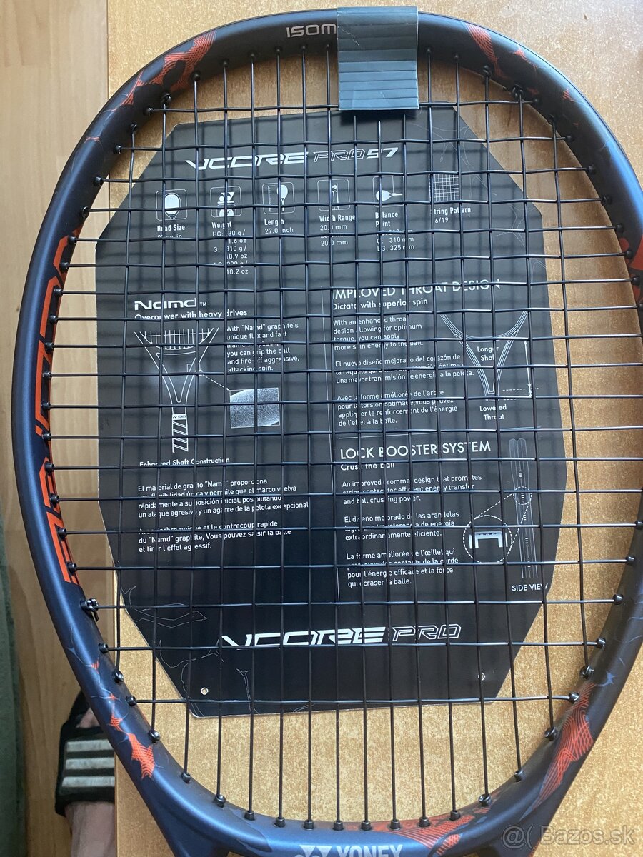 Predám novú raketu Yonex VCore pro 97