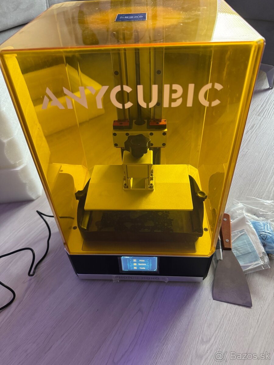 3d tlačiareň anycubic Mono X plus wash & cure 2