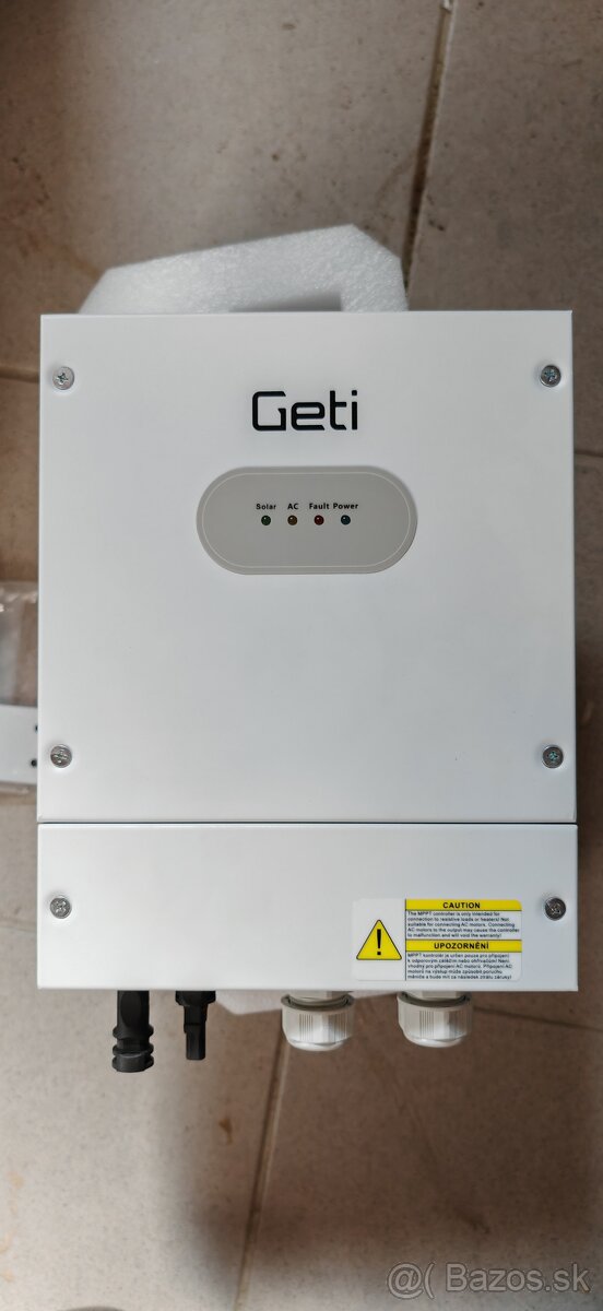 GETI MPPT ohrev TÚV 4kw