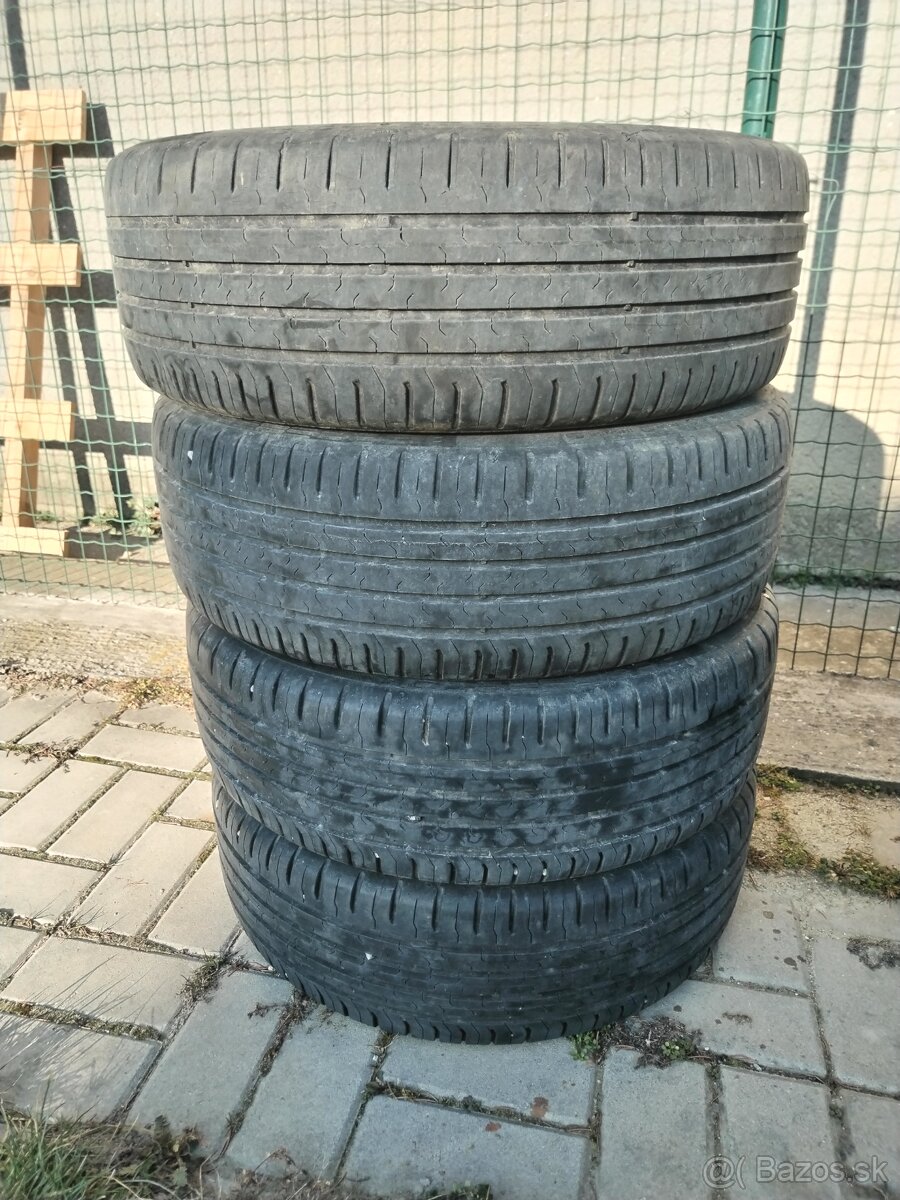 Predám letné pneumatiky Continental 195/55R16 87h