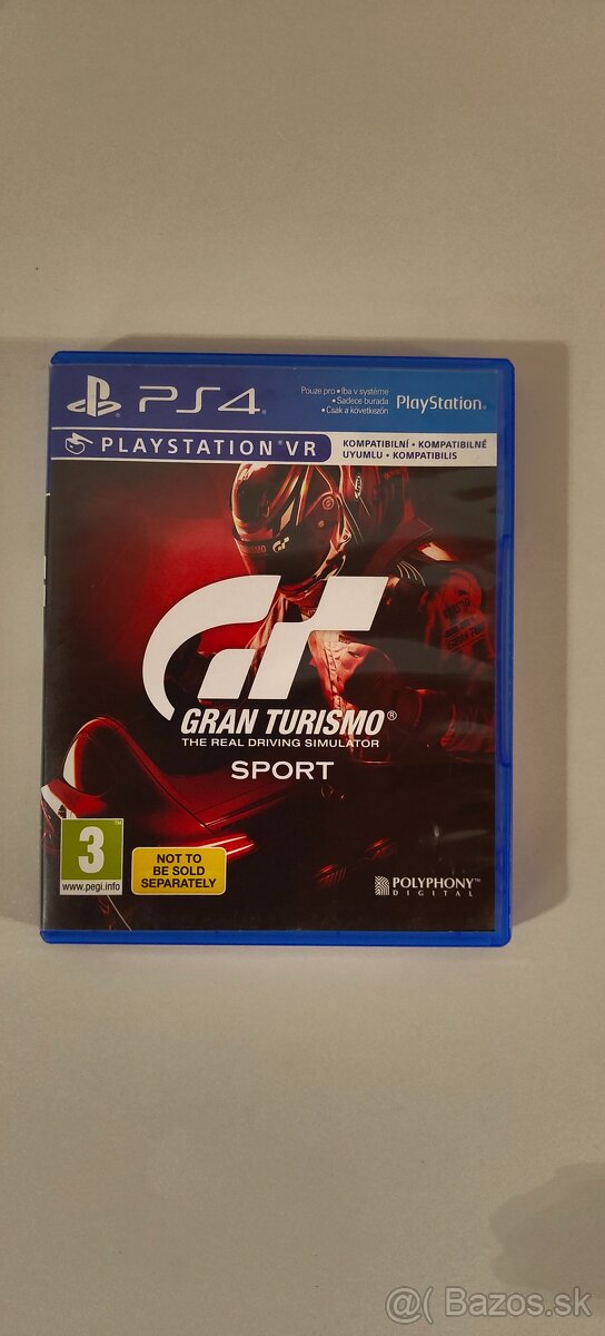 Predám hru Gran Turismo Sport