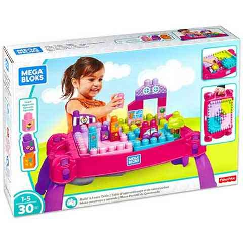 Mega bloks stolík s kockami