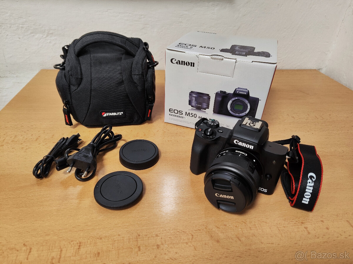 Canon EOS M50 Mark II + EF-M 15-45mm IS STM