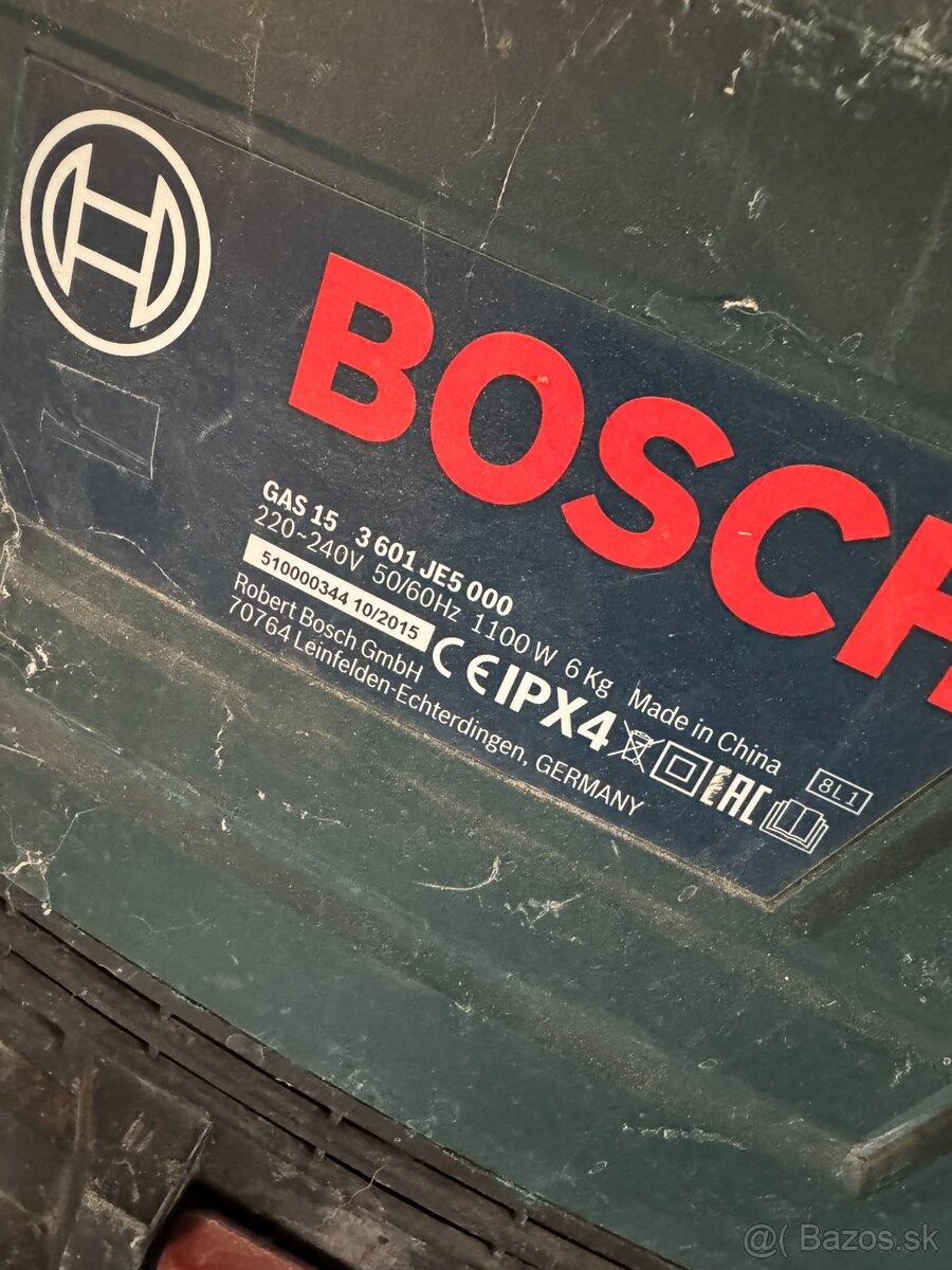 Pokazeny motor - Bosch Gas 15