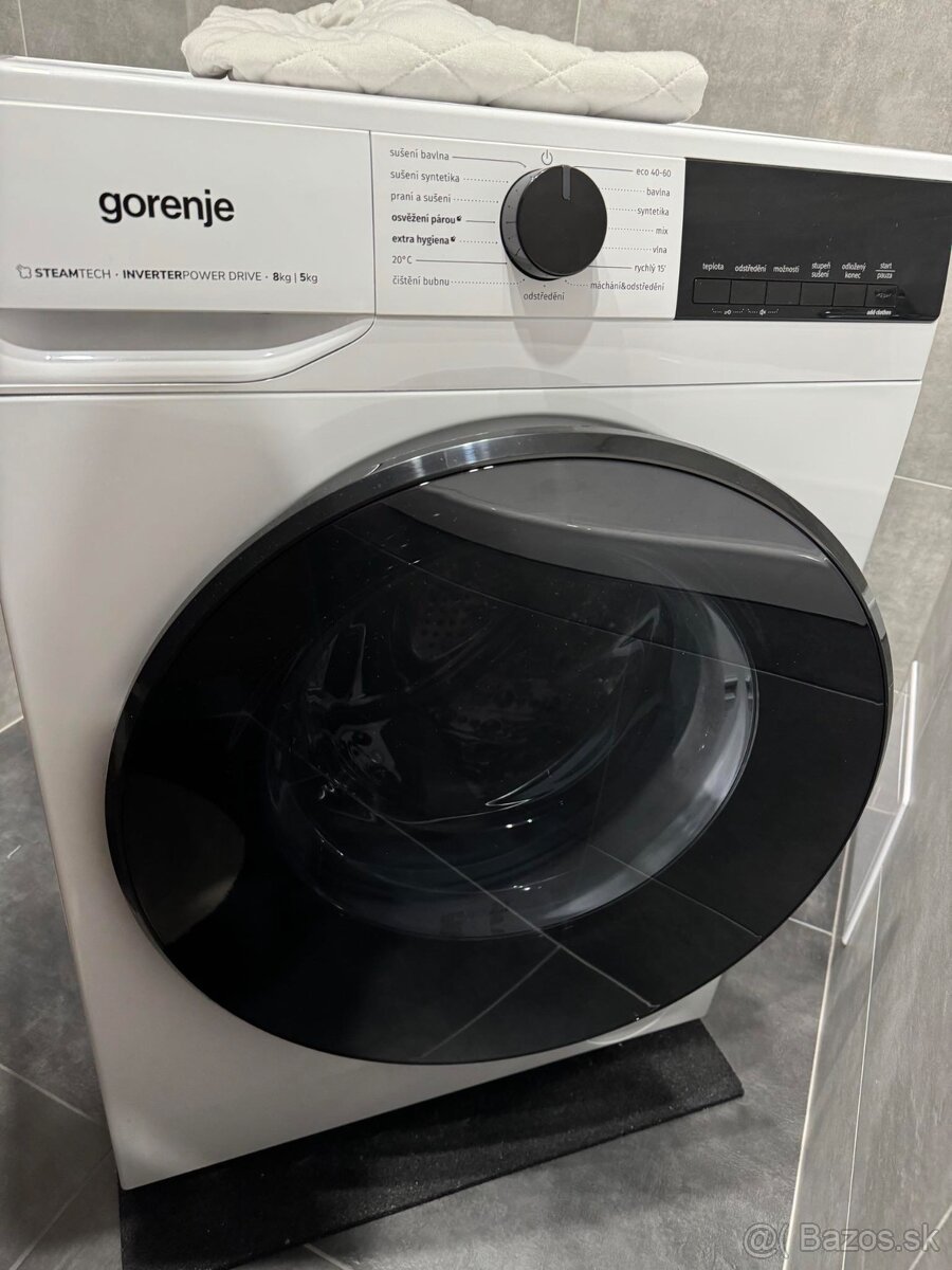 Pračka/sušička Gorenje WDSI85A Steamtech