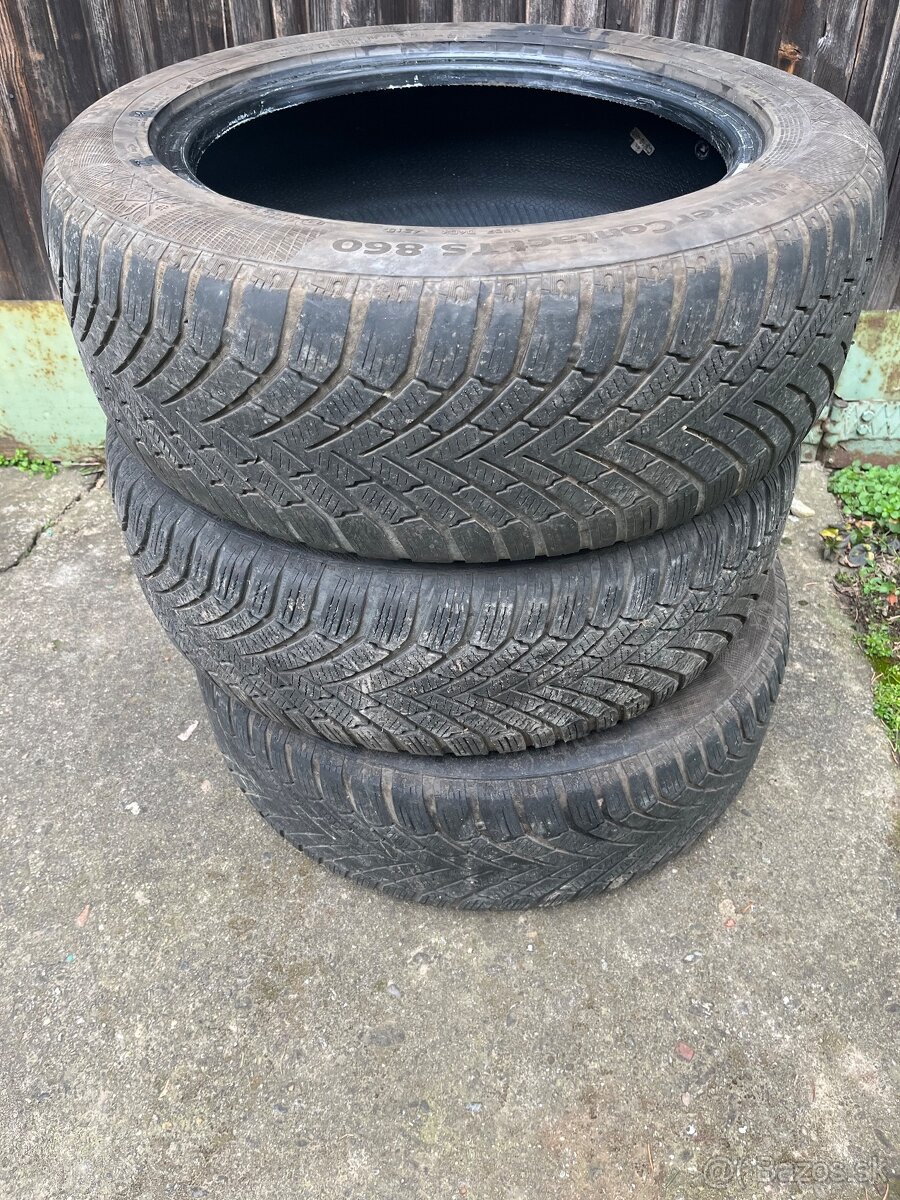 Zimné pneumatiky 205/55 R16 3kusy