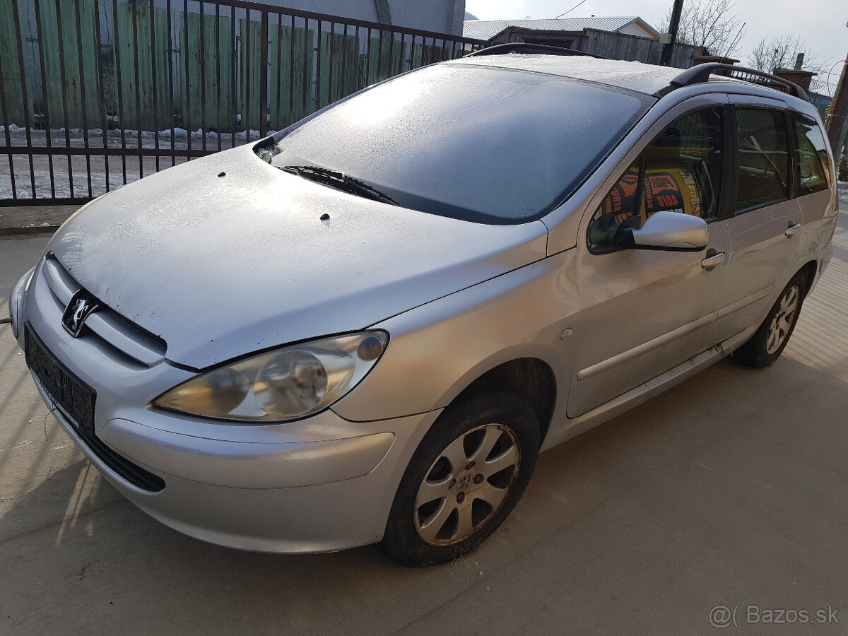 PEUGEOT 307 SW  2,0D  66KW  RV.2002