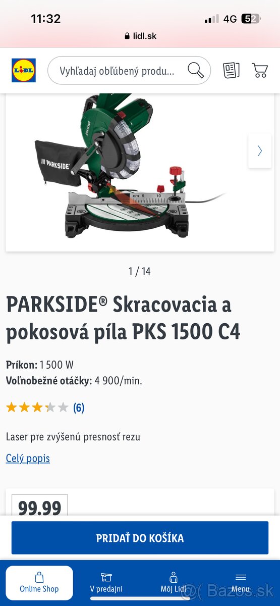 Skracovacia a pokosová píla