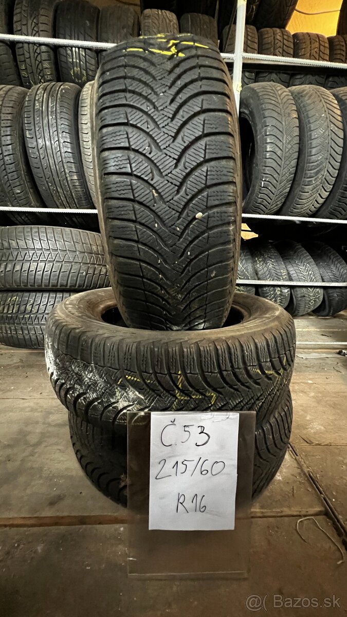 53.Michelin Alpine A4 215/60 R16