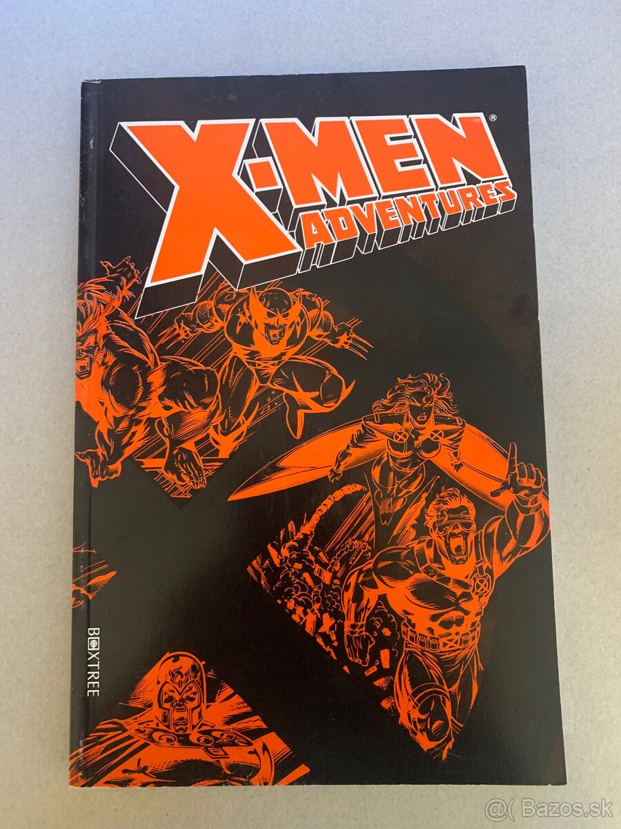 Vintage komiks/kniha Marvel X-Men Adventures (v angličtine)