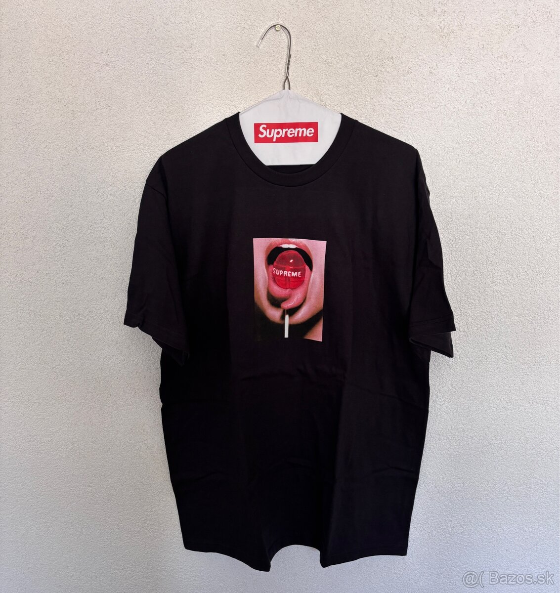 Supreme Black Lolipop Tee