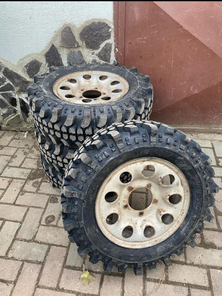 Offroad kolesá sada Suzuki Vitara Samurai Jimny