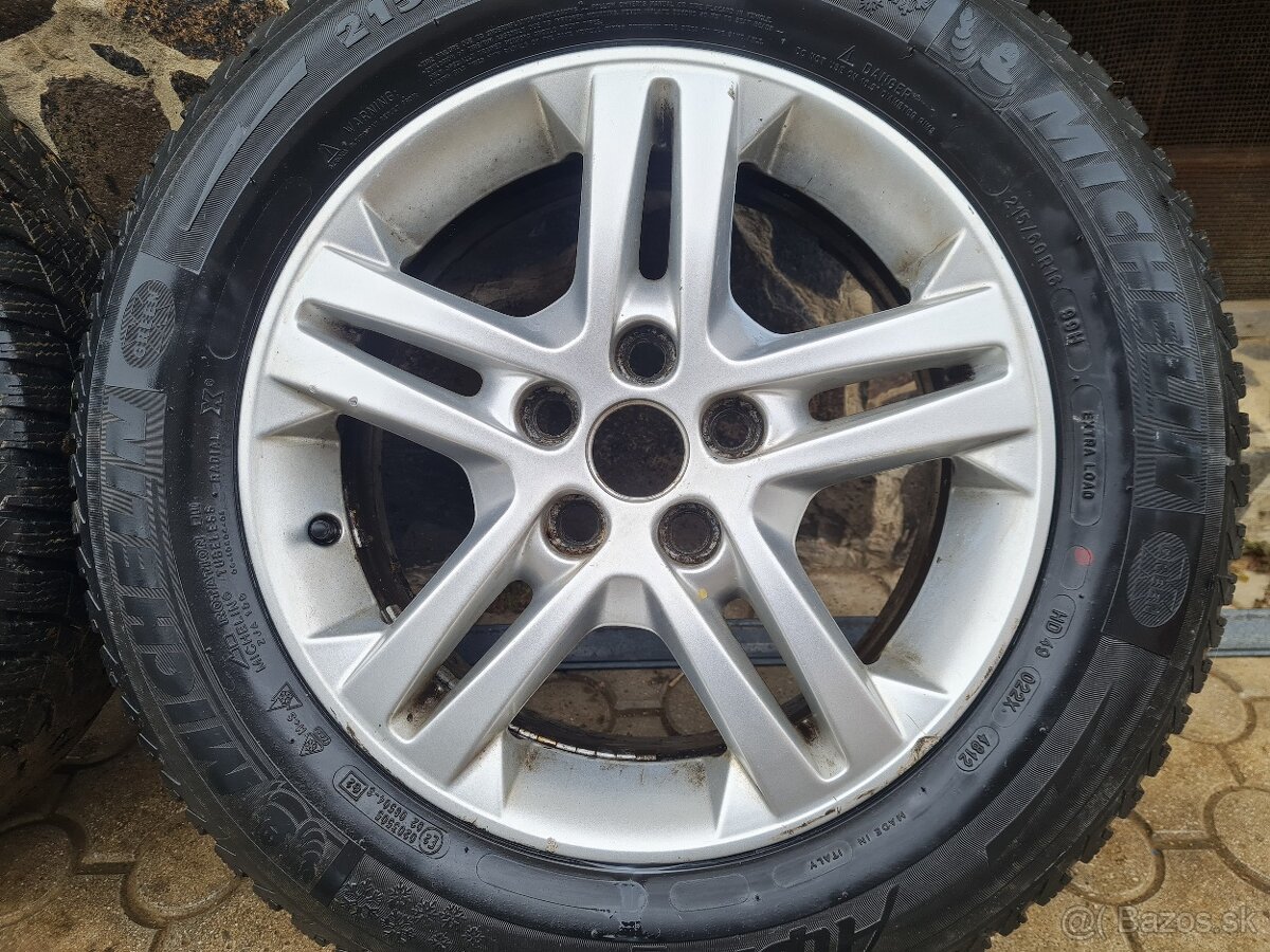 ✅️Elektróny 5x108R16 zimne pneu 215/60 r16