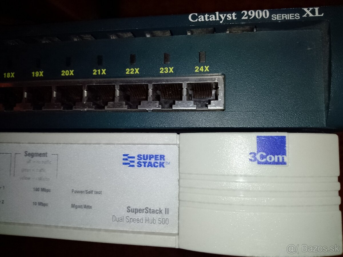 Catalyst 2900 Series XL, 3Com SuperStack II a iné