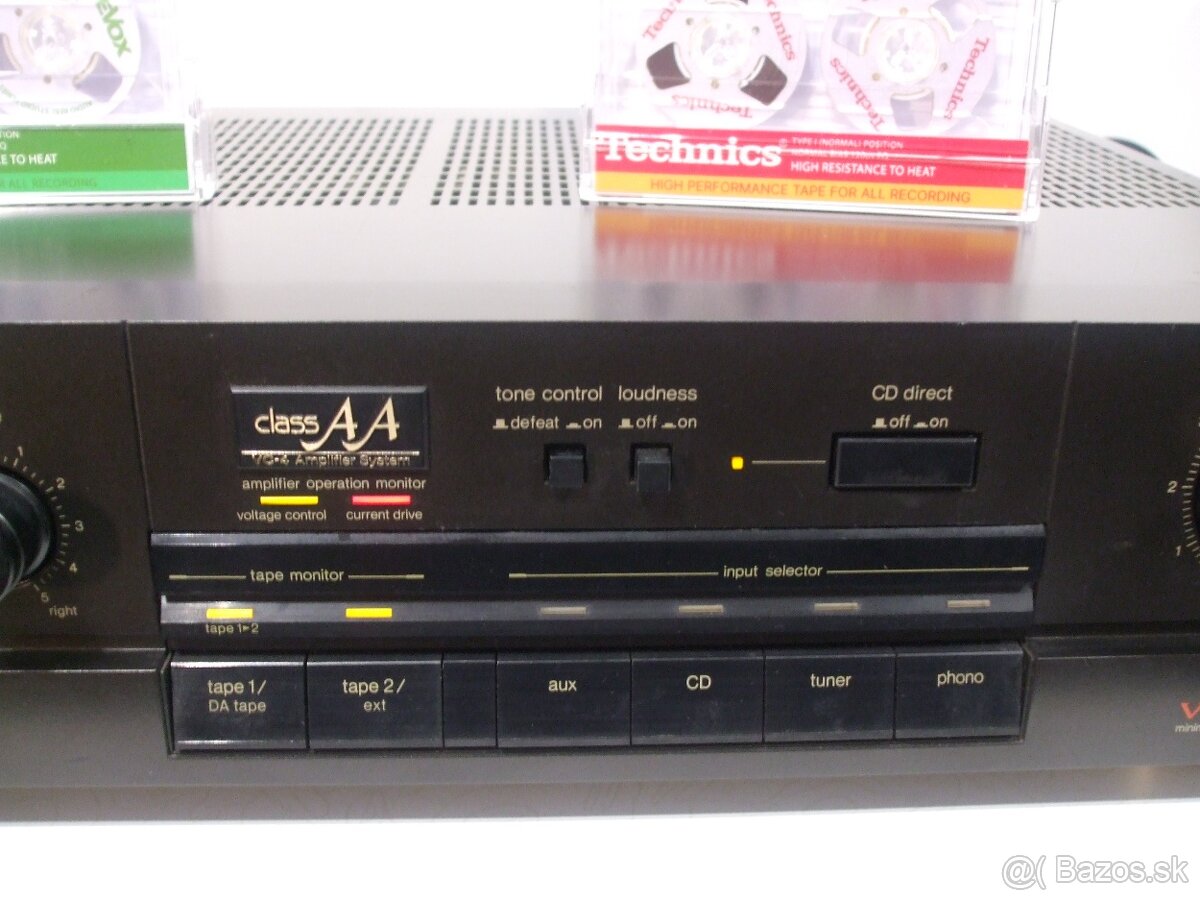 HiGH END 420W zosilnovac TECHNICS trieda Class AA, Japan