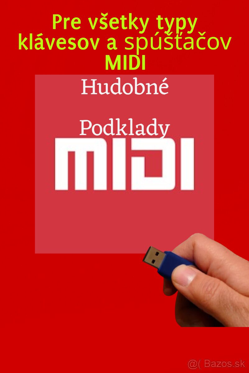 Predám MIDI podklady