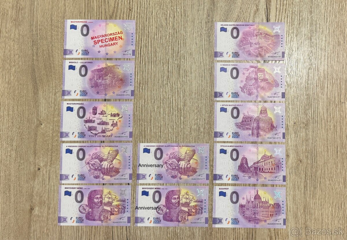 0€ Souvenír Hungary