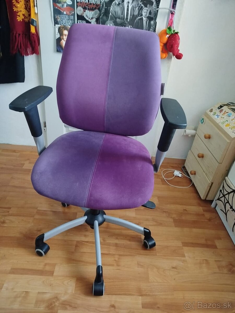 Detská alebo kancelárska ergonomická stolička