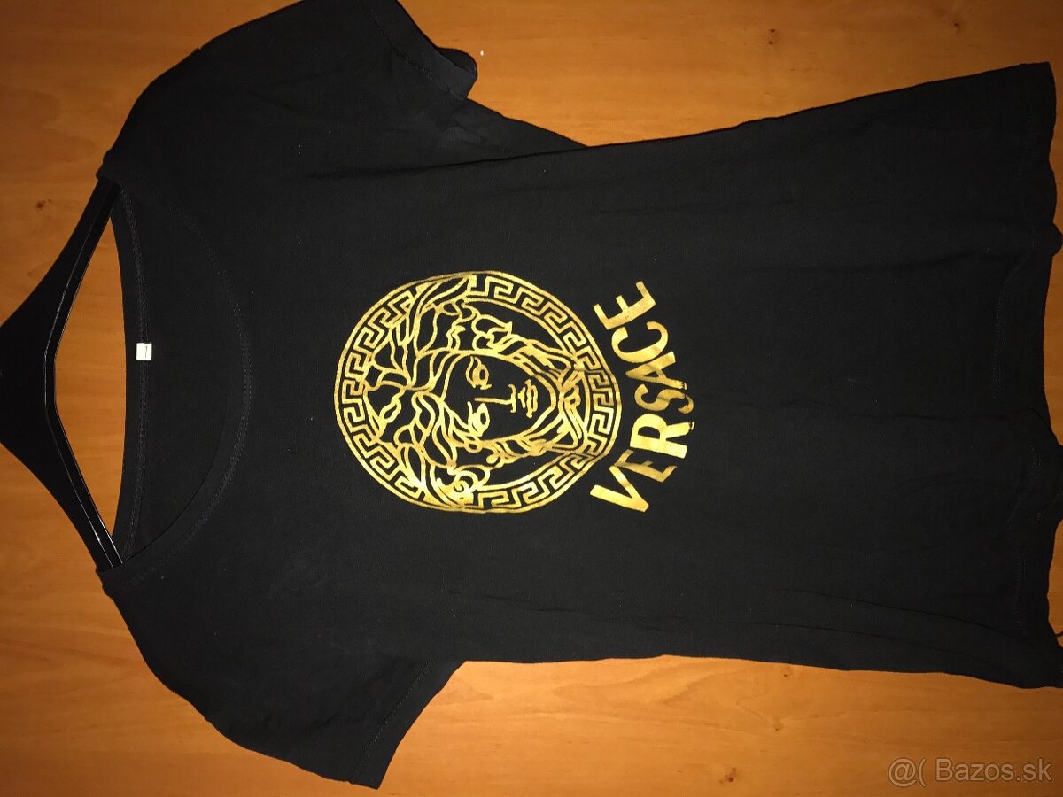 VERSACE damske tricko black L