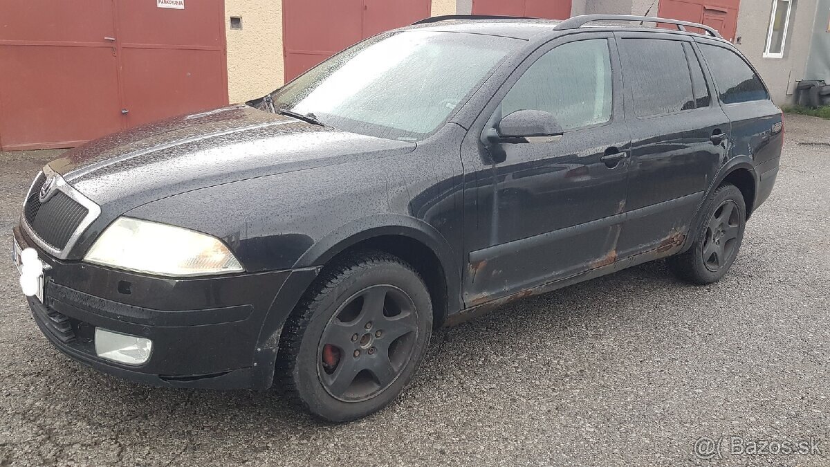 ŠKODA OCTAVIA II COMBI 1.9TDI 4X4 NA NAHRADNE DIELY