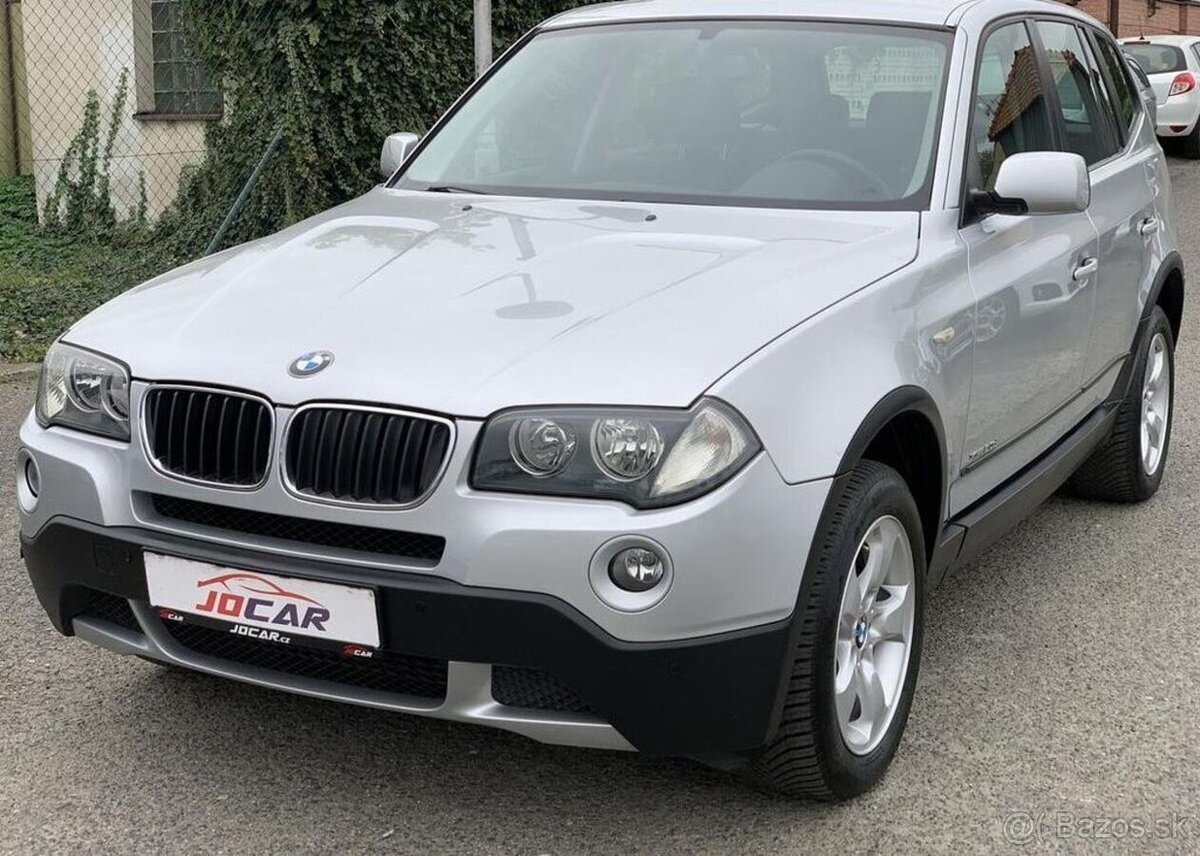 BMW X3 2.0D X-DRIVE KLIMA TEMPOMAT nafta automat 130 kw