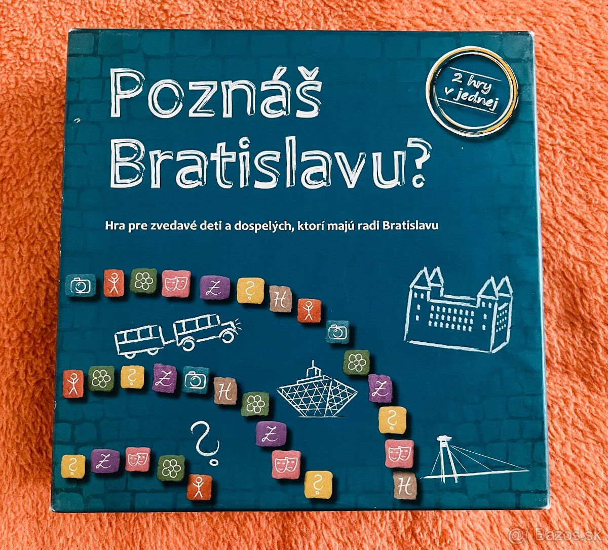 Spoločenská hra:  Poznáš Bratislavu?