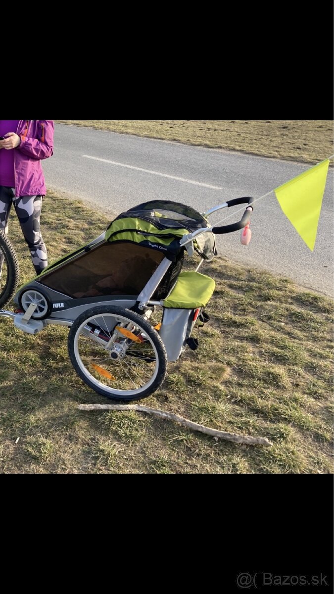 Thule chariot cougar 1 (kocíkovy + byciklovy set )