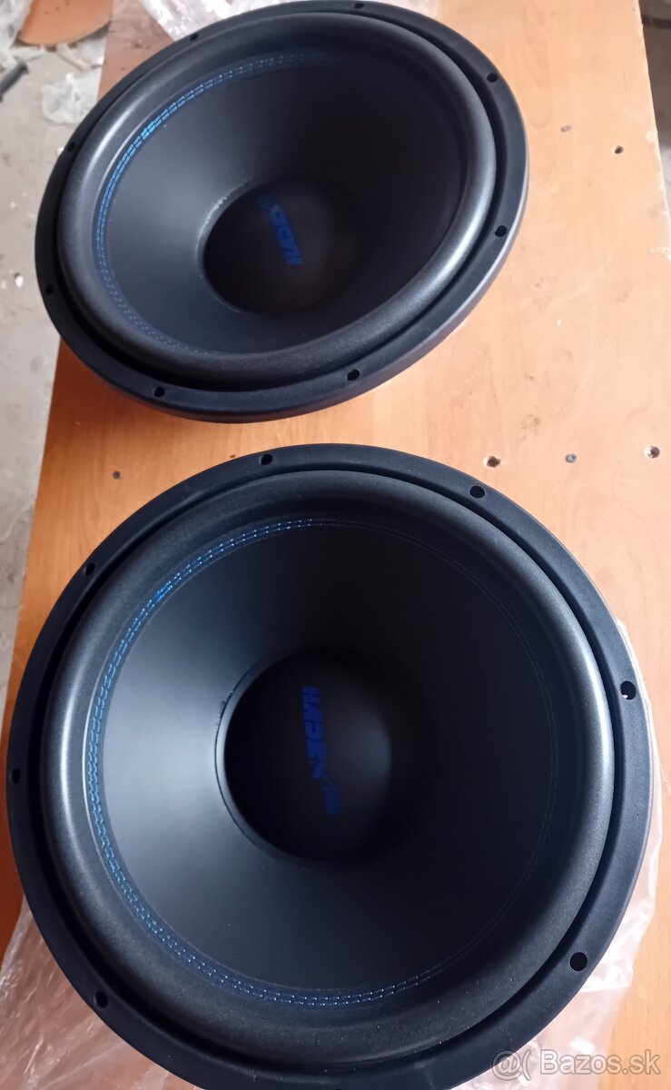 Subwoofer  15" palcové basaky repraky repro