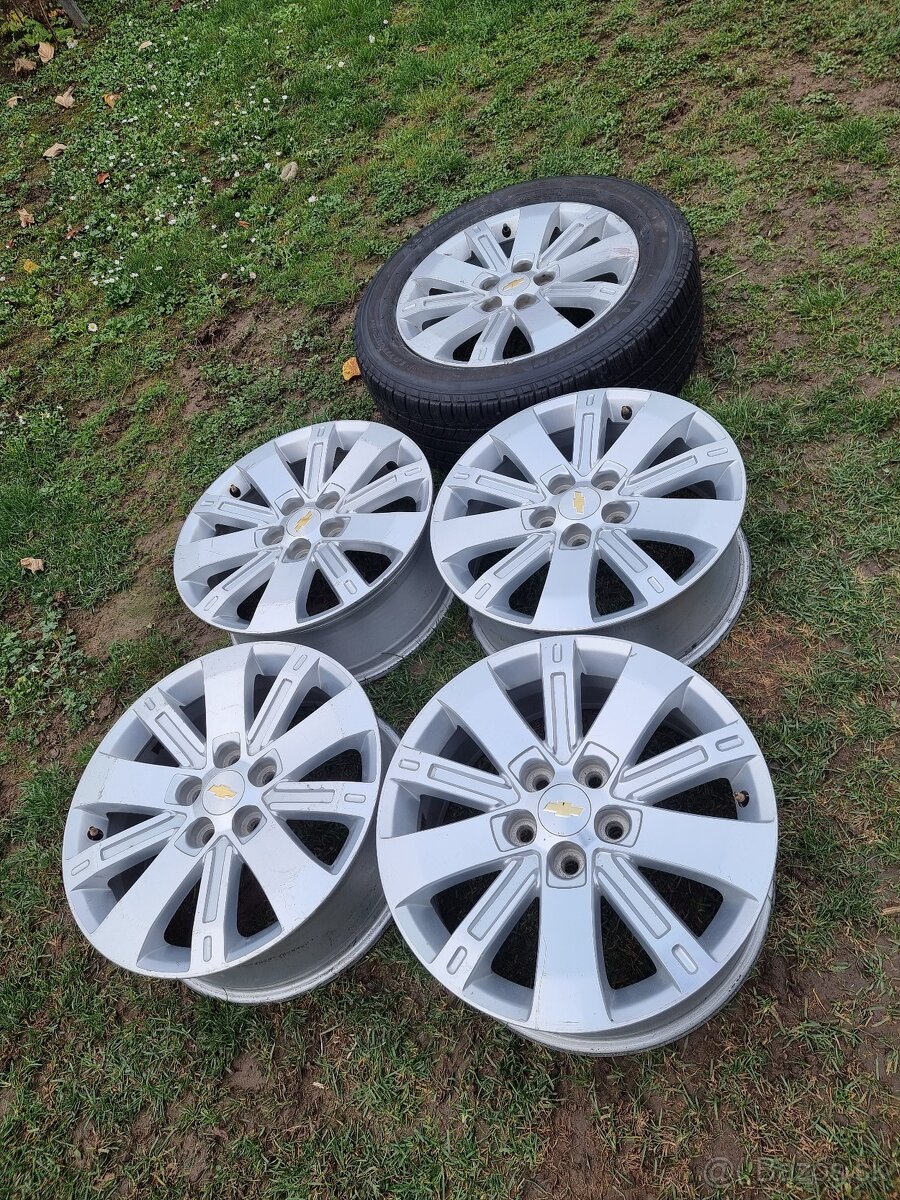 Alu Disky Chevrolet 5x120,6 R18