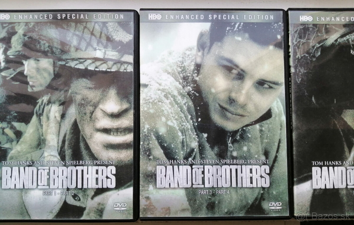 dvd - band of brothers (bratstvo neohrozenych)
