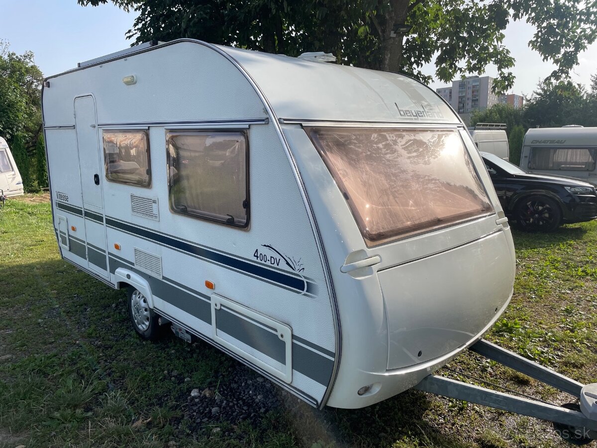 Predám karavan Beyerland Vitesse 400 r.v.2001-MOVER-SOLAR-TV