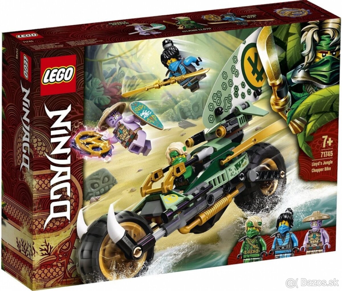 Lego NINJAGO 71745 Lloydova motorka do džungle